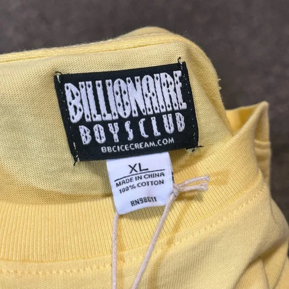 Billionaire Boys Club Yellow International Cuisine Tee - Picture 3 of 3